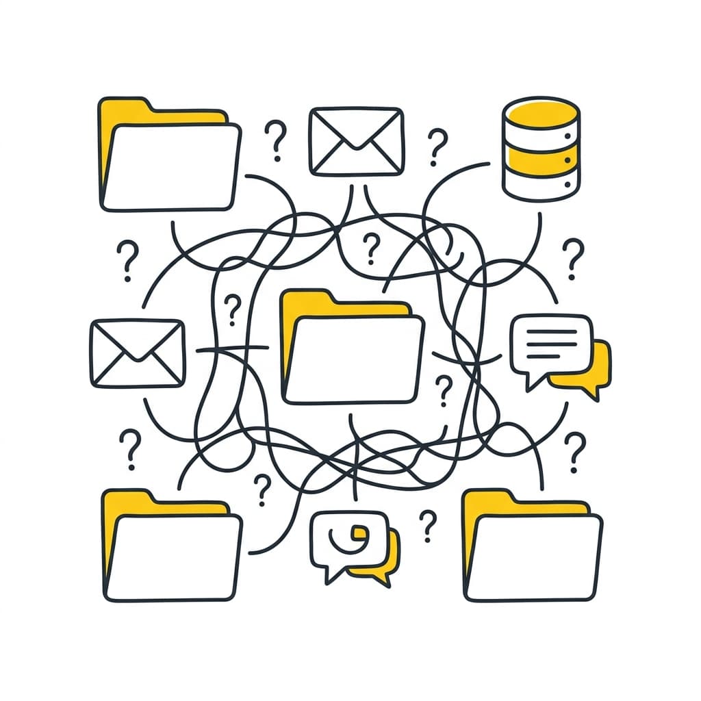 Disconnected tech stack