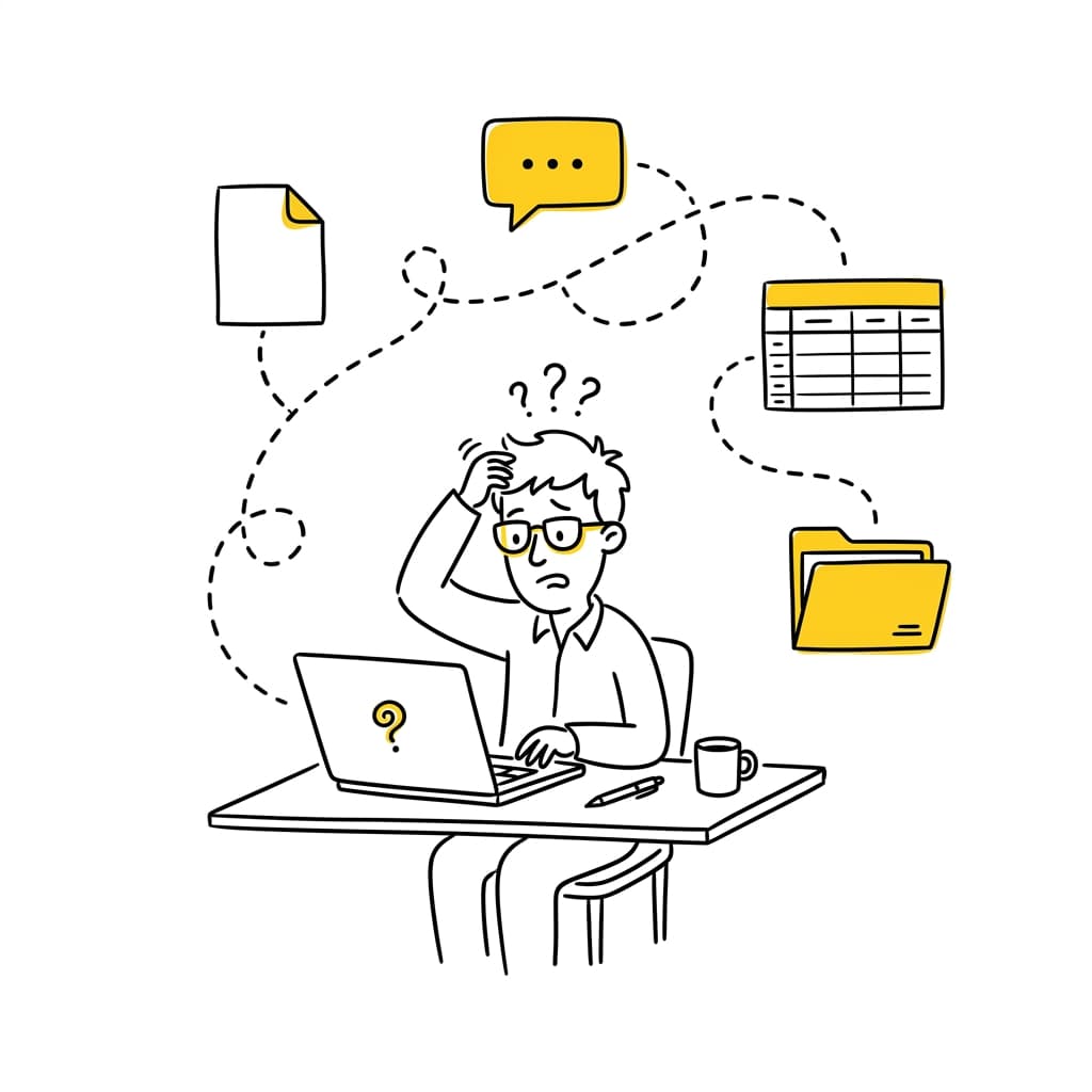Scattered operational data